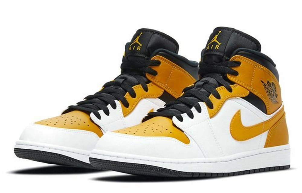 Кроссовки Jordan Air Jordan 1 Mid "University Gold"