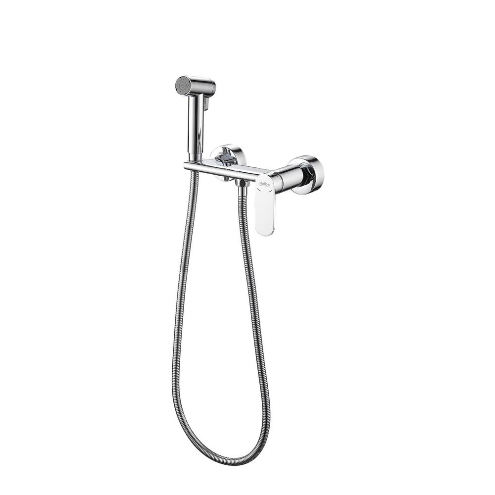 Смеситель с гигиеническим душем HAIBA HB5516 хром