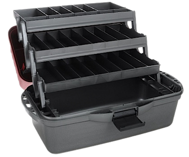 Ящик Helios 3-tray Fishing Box 3-полочный Красный 440x230x220мм N-FB-3-R (Nisus)