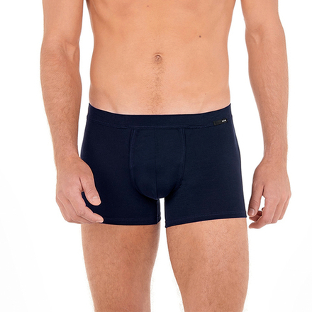 Мужские трусы боксеры темно-синие HOM Tencel Soft 40-2678-00RA