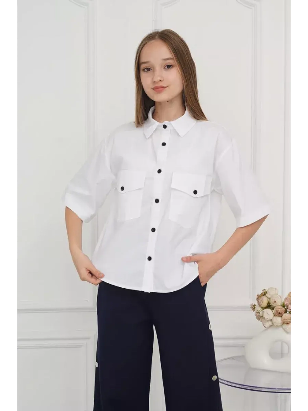 Блузка школьная для девочки