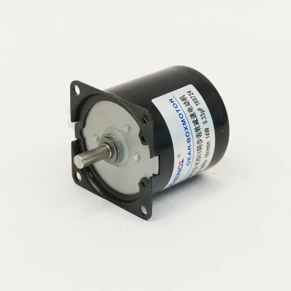 Синхронный мотор-редуктор A60KTYZ 5 об*мин 220 В K7041 K7042, переменного тока, с отверстием на валу