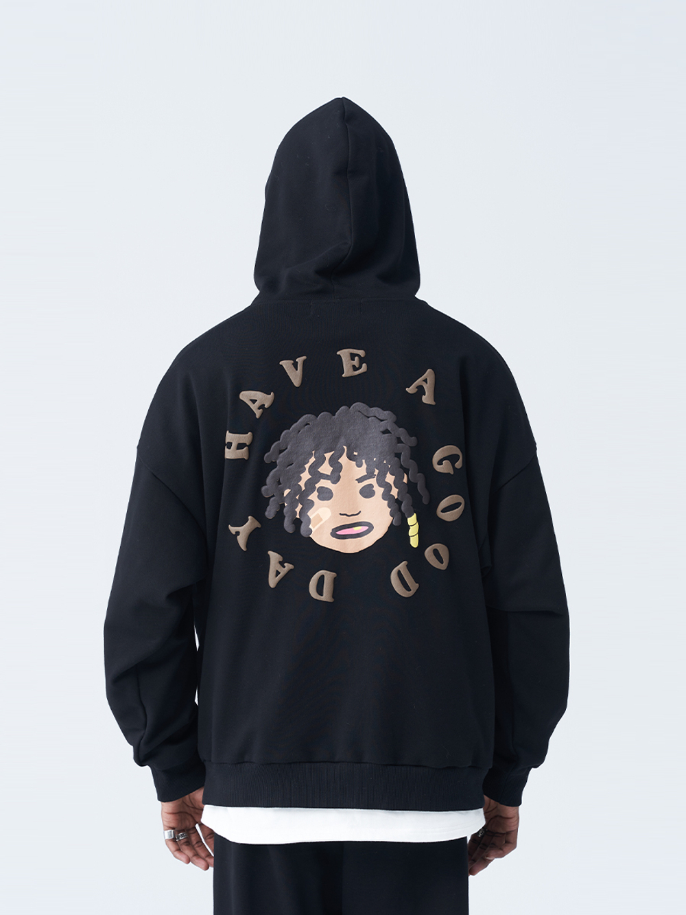 Худи HARSHandCRUEL "BLM Back Logo" Oversized Hoodie