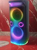 Напольная колонка BT-Speaker YE-2820 (8"1500W/беспр.микрофон)