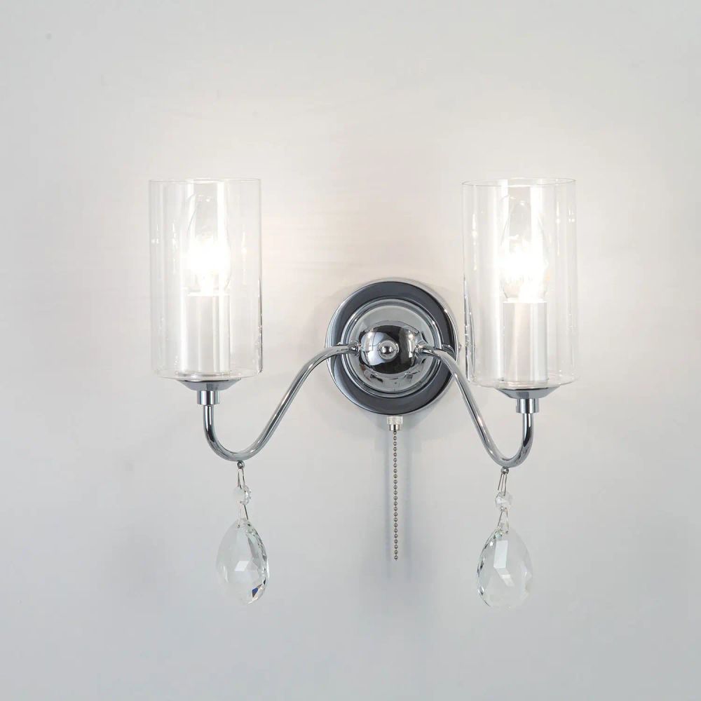 Citilux Клер CL231321 Бра с выключателем Хром