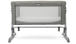 Детская приставная кроватка Joie Roomie Glide Foggy Gray
