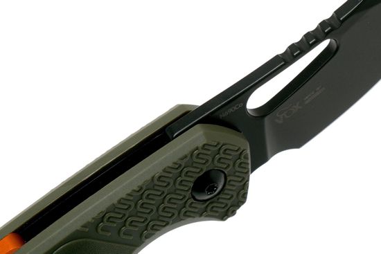 Складной нож MKM "ISONZO" MKM/FX03 1PGO c клинком из стали Böhler N690, рукоять FRN