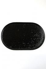 Тарелка овальная 32CM BLACK MOSS