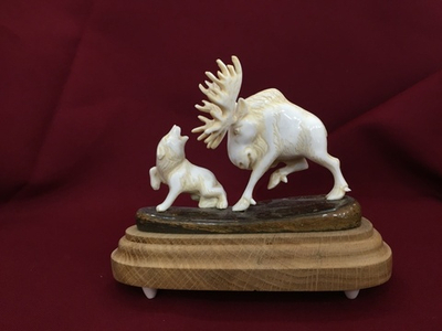 "Волк и лось"