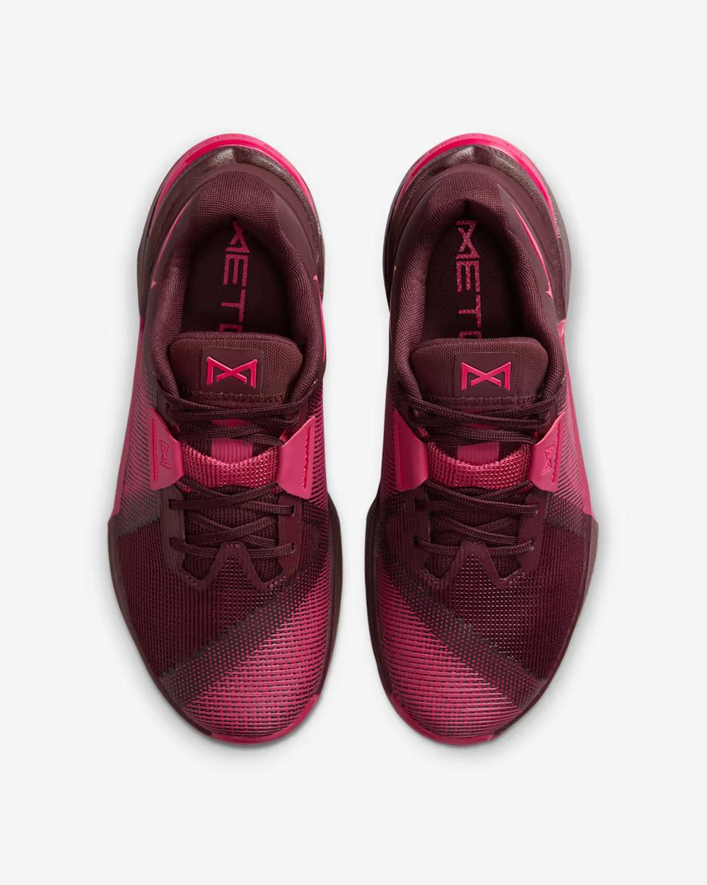 Кроссовки женские Nike Metcon 10 (Бордовые)