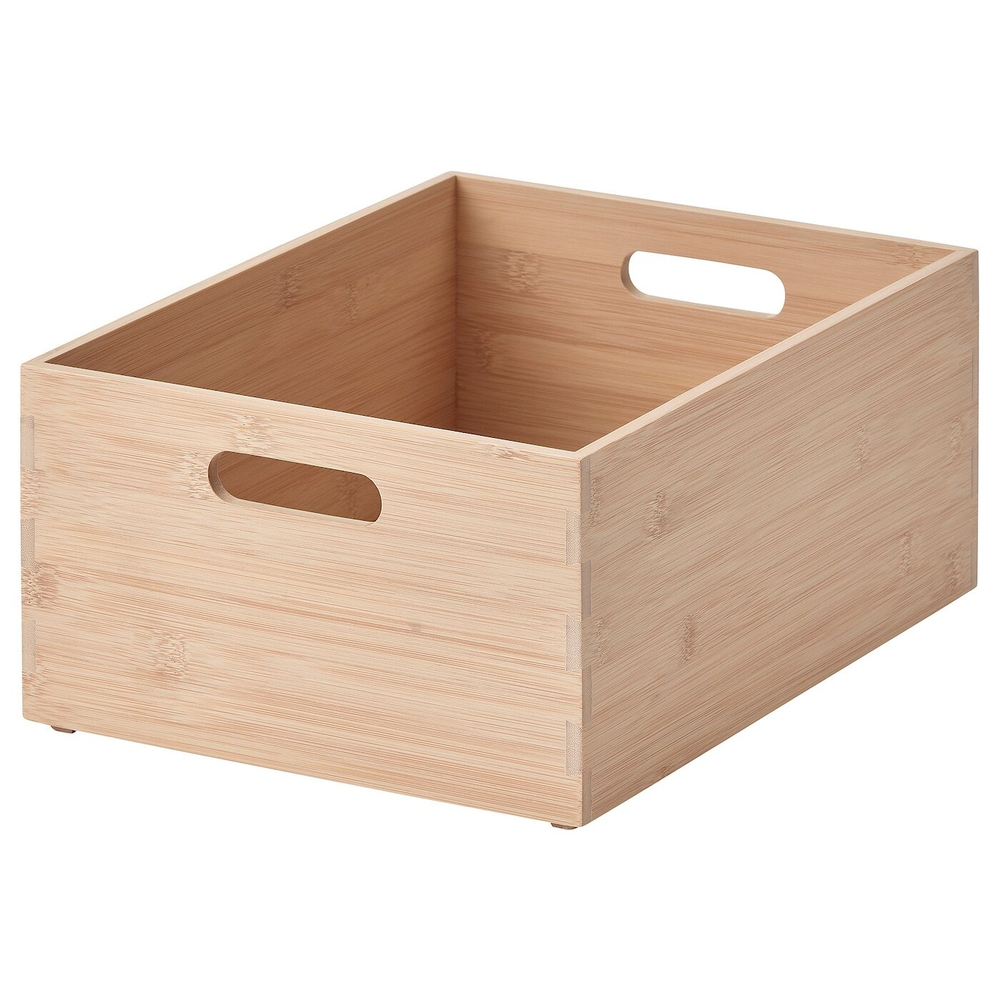 IKEA UPPDATERA  (ИКЕА УППДАТЕРА)  -  Контейнер, светлый бамбук, 24x32x15 см