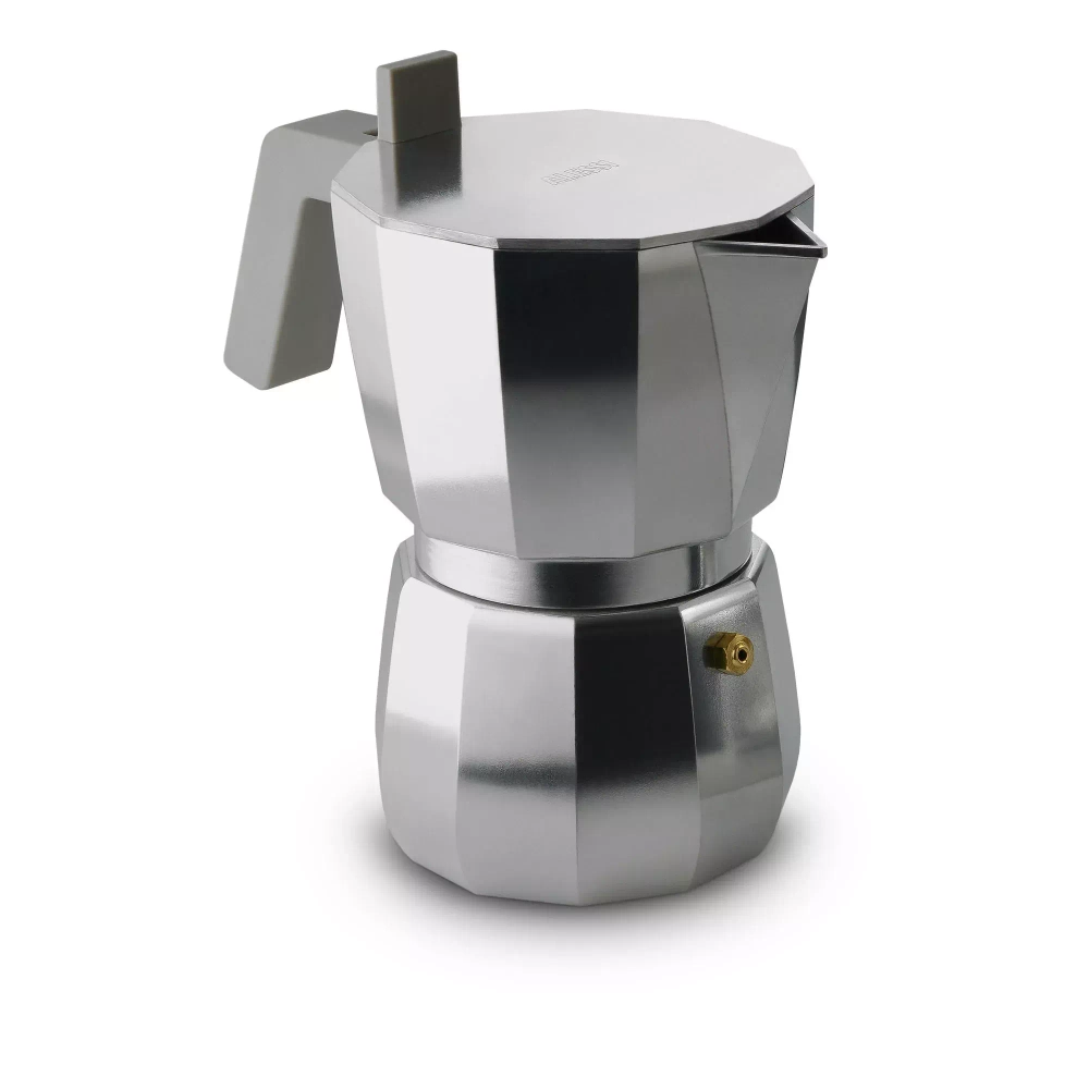 Alessi - Алюминиевая Турка кофеварка  Moka на 6 чашек. / артикул   DC06/6  / GTIN 8003299434992