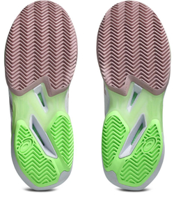 Женские Кроссовки теннисные Asics Solution Speed FF 4 Clay - white/morganite