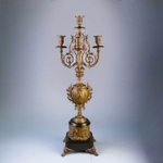 Пара антикварных канделябров