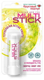 Фруктовый поцелуй бальзам для губ Multistick Интенсивное увлажнение MIX 4,3 г