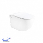 Унитаз подвесной Ceruttispa БАРБАРИЯ (BARBARIA) Aria Pulse CT10591 (585х360х330) с функцией импульсного смыва БЕЗ РАМЫ