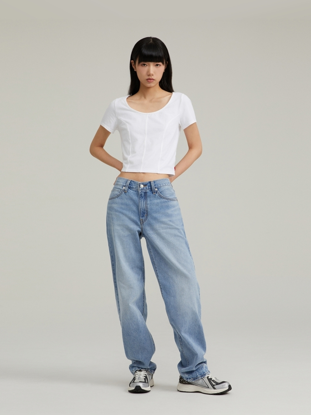 Женские свободные прямые джинсы Levi's '94 Baggy A3510-0072