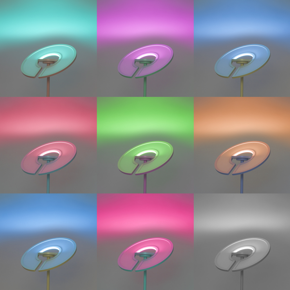 Citilux LOONG CL810030 LED RGB Торшер с пультом Белый