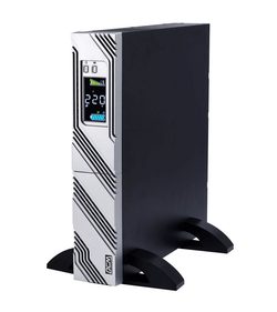 PowerCom SMART RT SRT-1000A LCD ИБП {Line-Interactive, 1000VA / 900W, Rack/Tower, IEC, Serial+USB, SmartSlot, подкл. доп. батарей} (1157673)