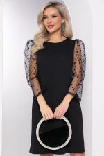 Платье "Тамила" (блэк) НЬЮ П8102 LT Collection