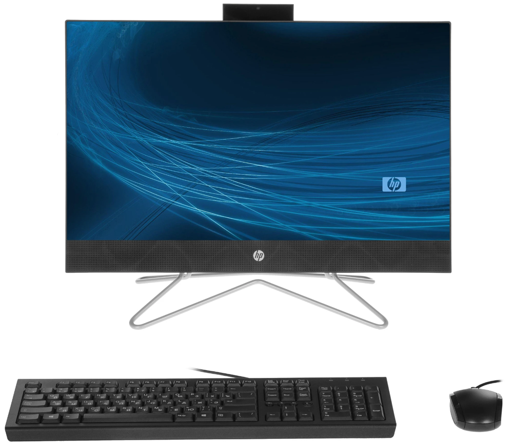 23.8" Моноблок HP AIO 205 G4 (1920x1080, AMD Ryzen 3 3250u, RAM 16ГБ, SSD 512ГБ, AMD Radeon Vega 3, Win 10 Pro)