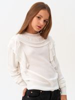 Джемпер для девочки AT1272 белый