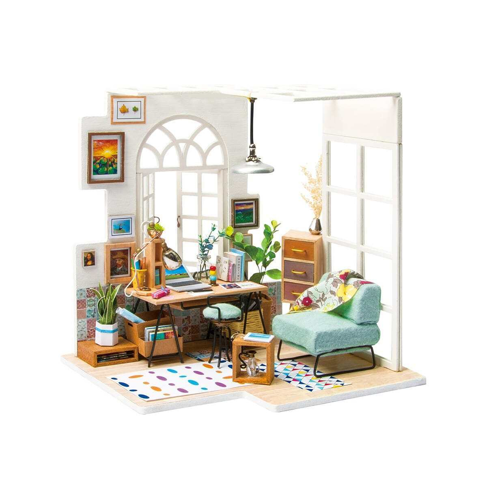 Кабинет SOHO Time от Rolife - Интерьерные конструкторы-румбокс, сборная модель