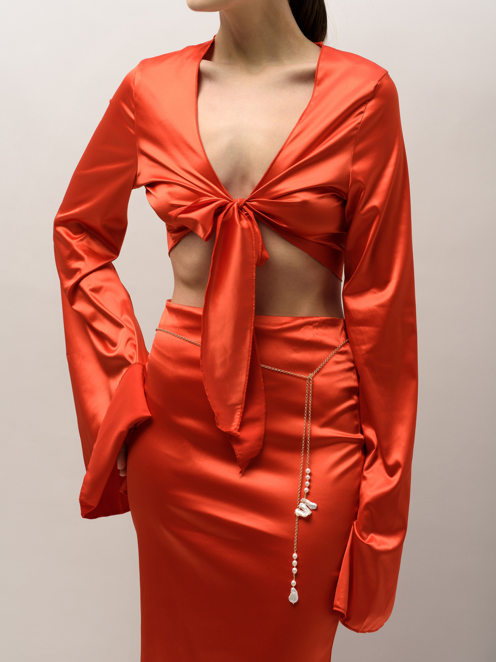 Цепь "Anchor pearl" Gold