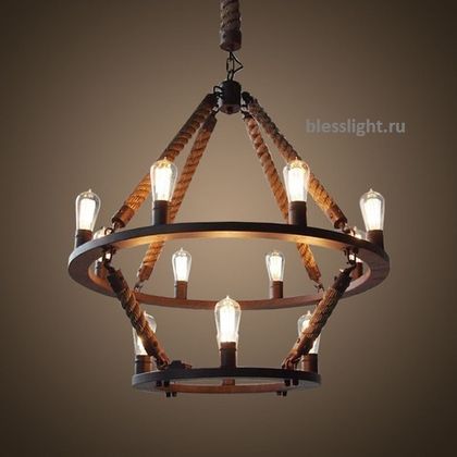 Люстра Rope filament 8109–D8+4