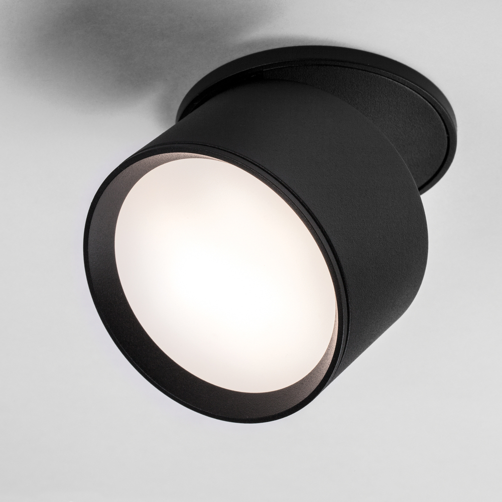 215807 Светильник ACUTO LED 9W 660LM 120G ЧЕРНЫЙ 3000/4000/6000K