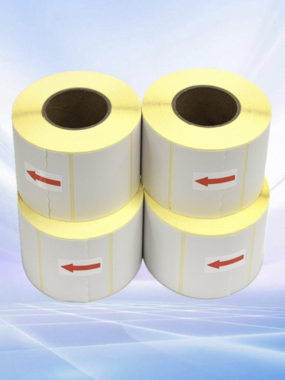 Самоклеящиеся термоэтикетки ТОП 58x40 мм 32 рулона по 380 шт.