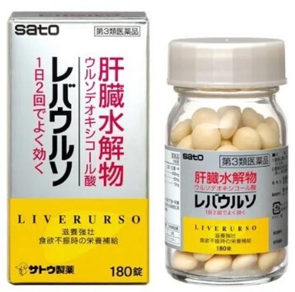 SATO Liverurso Гепатопротектор (180 шт на 30 дней)