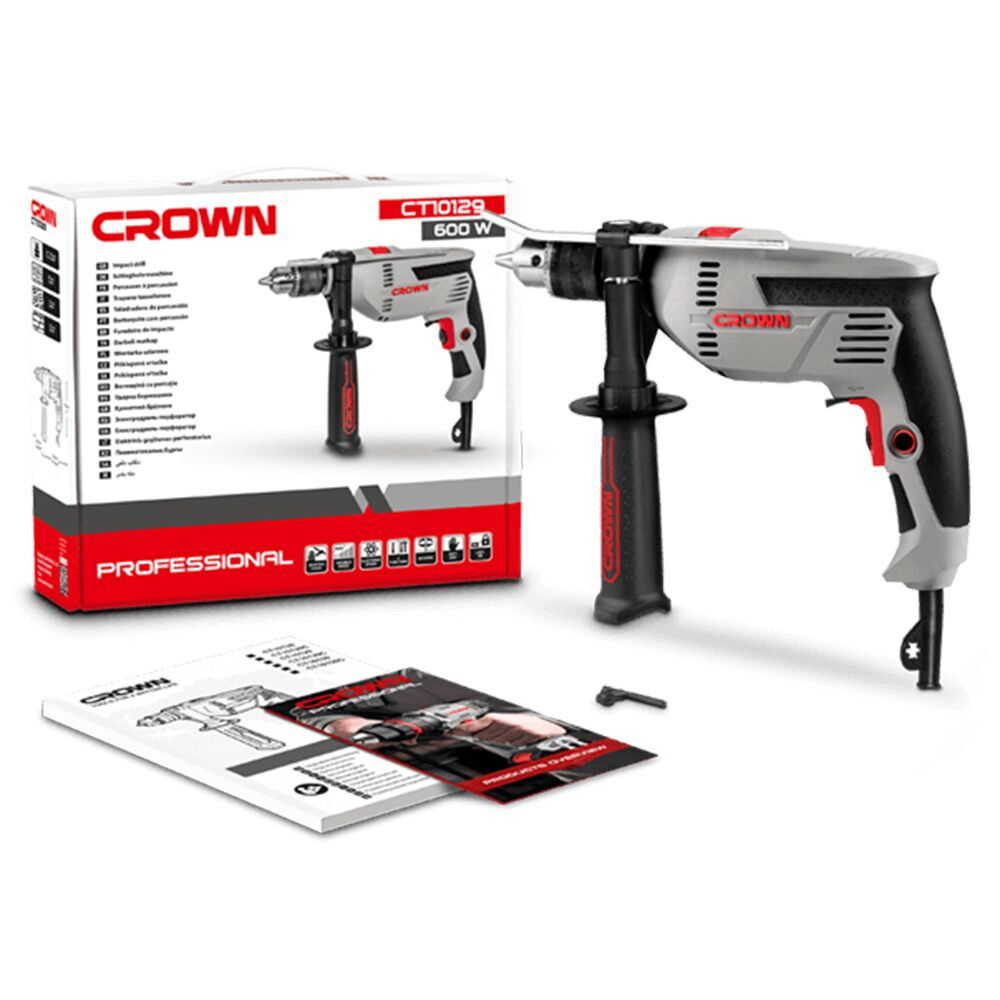 Ударная дрель Crown CT10129C