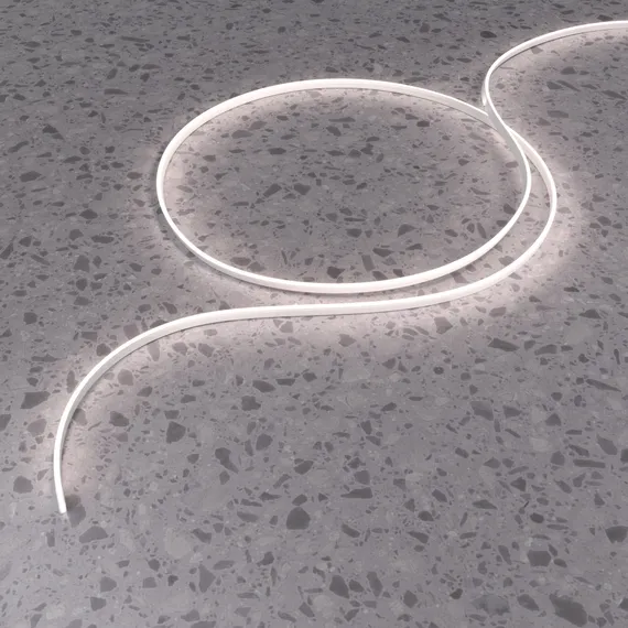 Гибкий неон 12х6 24В 10Вт/м 6000K IP67 5м Led Strip 432031