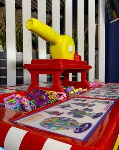 Лего стол модель "Пожарная машина"