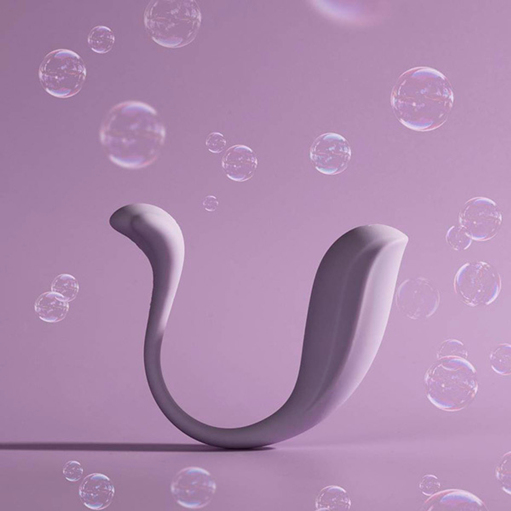 Сиреневое интерактивное виброяйцо Svakom Phoenix Neo 2 Interactive App-controlled Egg Vibrator With External Light S94P-PL