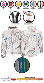 Comp / Женская / Черно-оранжевый