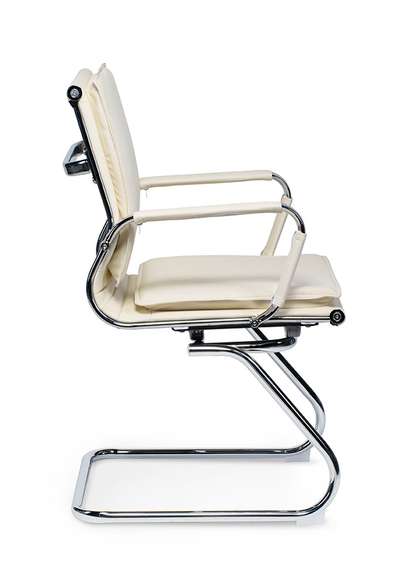 Кресло офисное Норден / Харман CF / ivory / слоновая кость экокожа