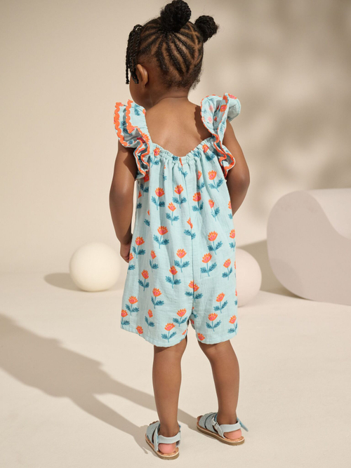 Комбинезон летний для девочки Next AM2-429, Голубой