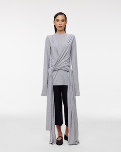 Лонгслив Neuf (Нёф) серый