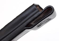 Чехол кожаный черный Buck 110фотография - 4