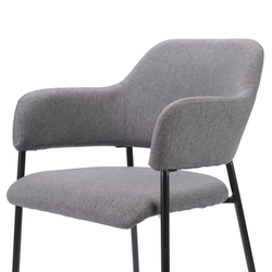 Кресло Bergenson Bjorn Wendy темно-серое