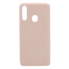 Силиконовый чехол Silicone Cover для Samsung Galaxy A20s (Бежевый)