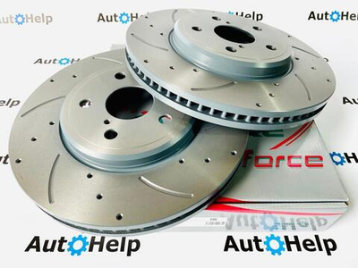 Диск тормозной перфорированный G-Brake GFR-20437R передний правый 315mm