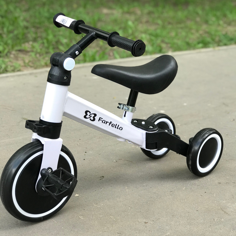 Детский трехколесный велосипед Farfello LM-20 (Белый White) Артикул: LM-20/White