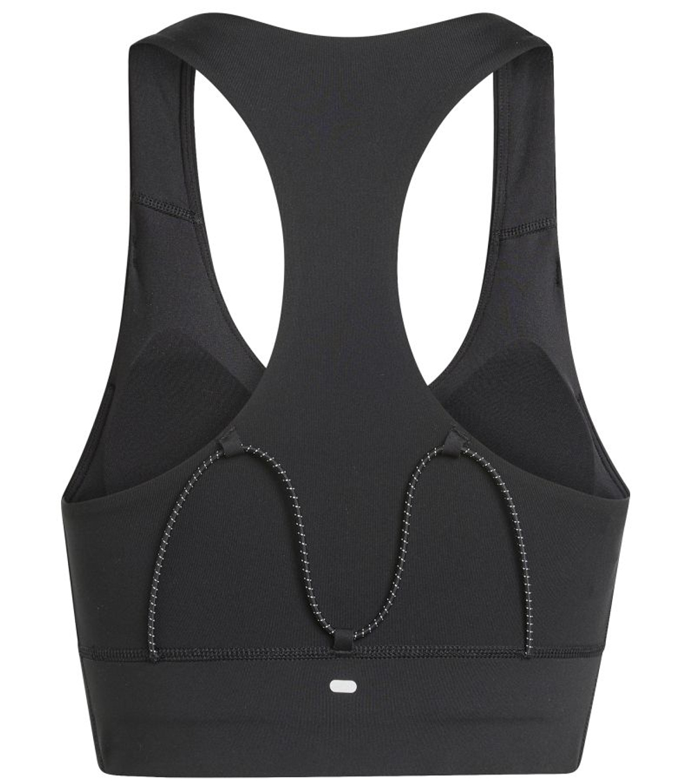 Теннисный бюстгальтер Adidas Adi365 Running Pocket Medium Support - black