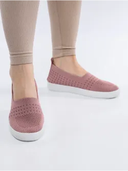 Мокасины летние текстильные