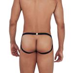 Мужские трусы джоки черные Clever MISTY JOCKSTRAP 146611