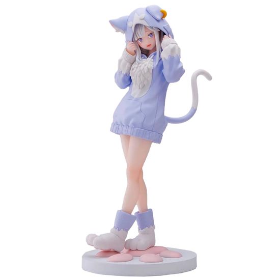 Фигурка Аниме SEGA Re:Zero Luminasta Жизнь с нуля в другом мире Эмилия mofumofu 21см / Фигурка по мотивам аниме "Re:Zero Жизнь с нуля в другом мире", Эмилия