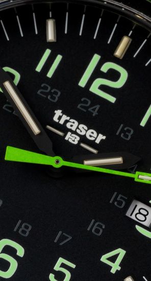 Швейцарские тактические часы Traser P67 OFFICER PRO GUNMETAL Orange 107863